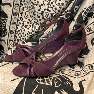 Wedge open toe, bought in Italy never worn